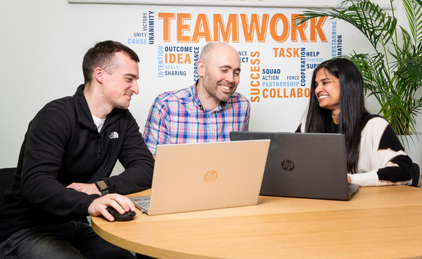 The Fresh Accountancy team at their Exeter office